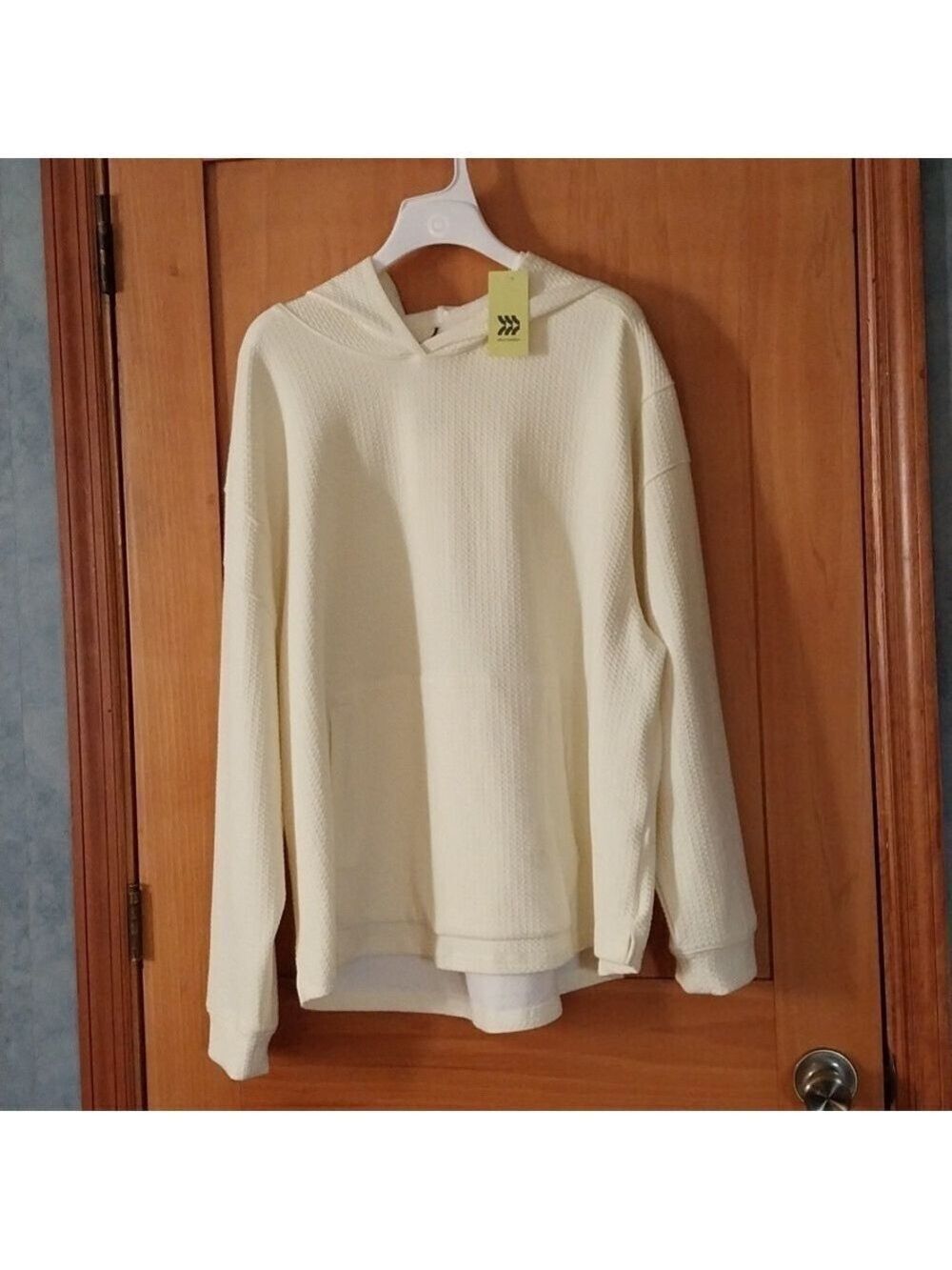 All In Motion Men's Textured Pullover HoodieSweatshirt Long Sleeve NWT Size XXL